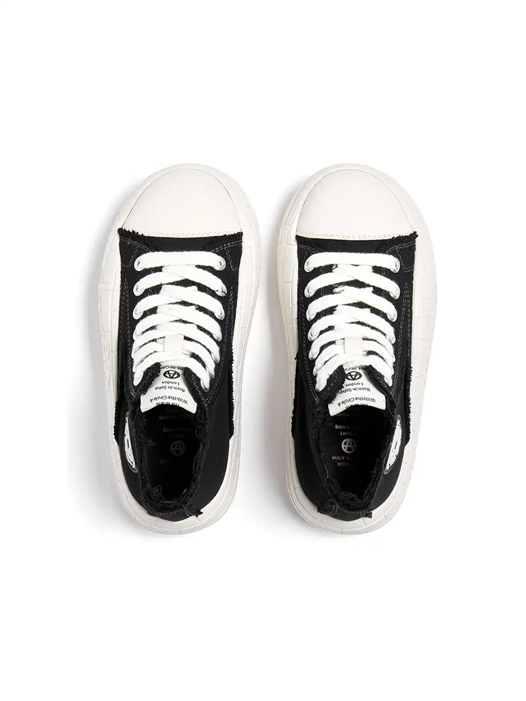 ACUPUNCTURE | High-top Platform Canvas Shoes