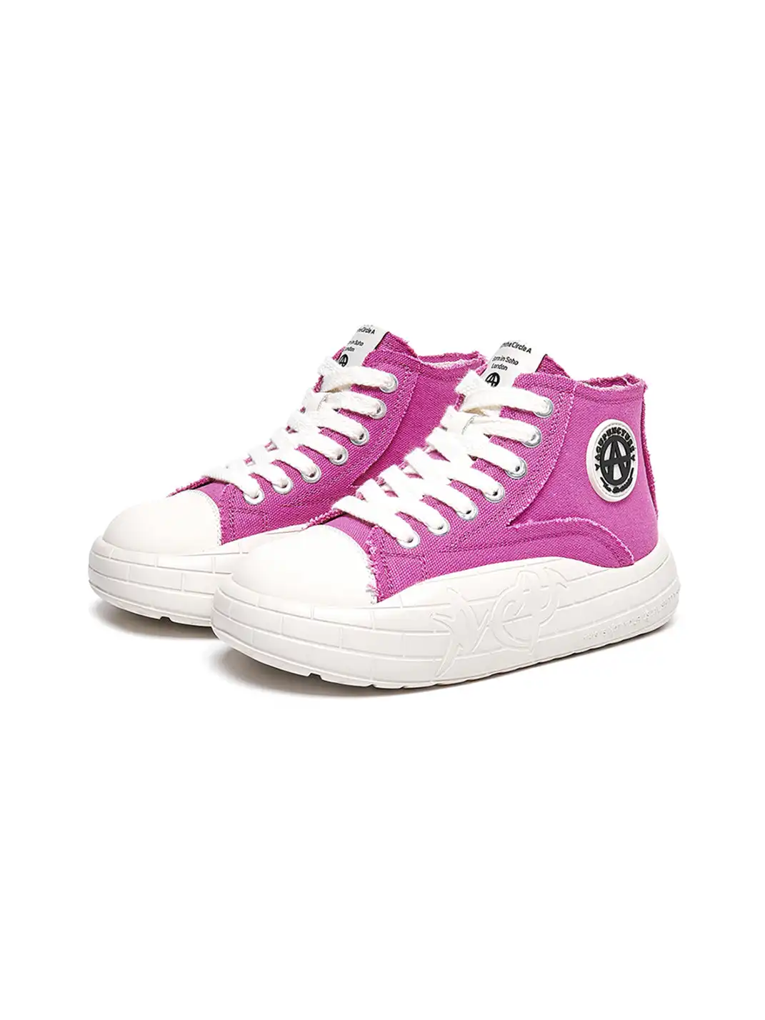 ACUPUNCTURE | High-top Platform Canvas Shoes