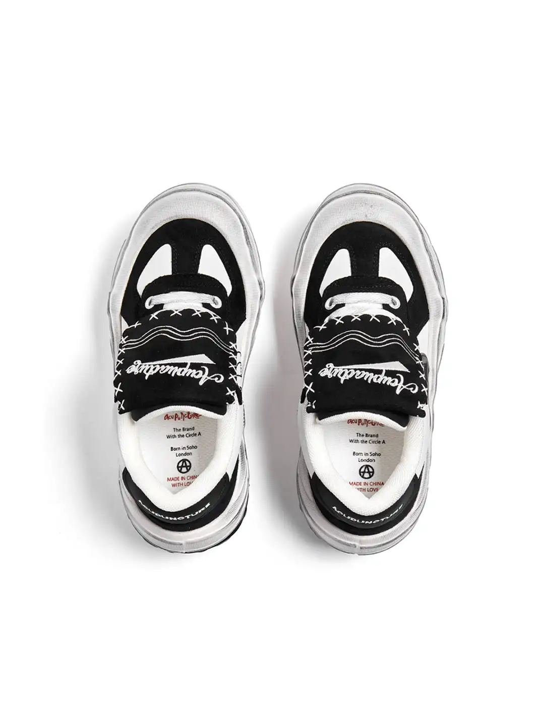 ACUPUNCTURE | Unique Shoe Tongue Chunky Sneakers