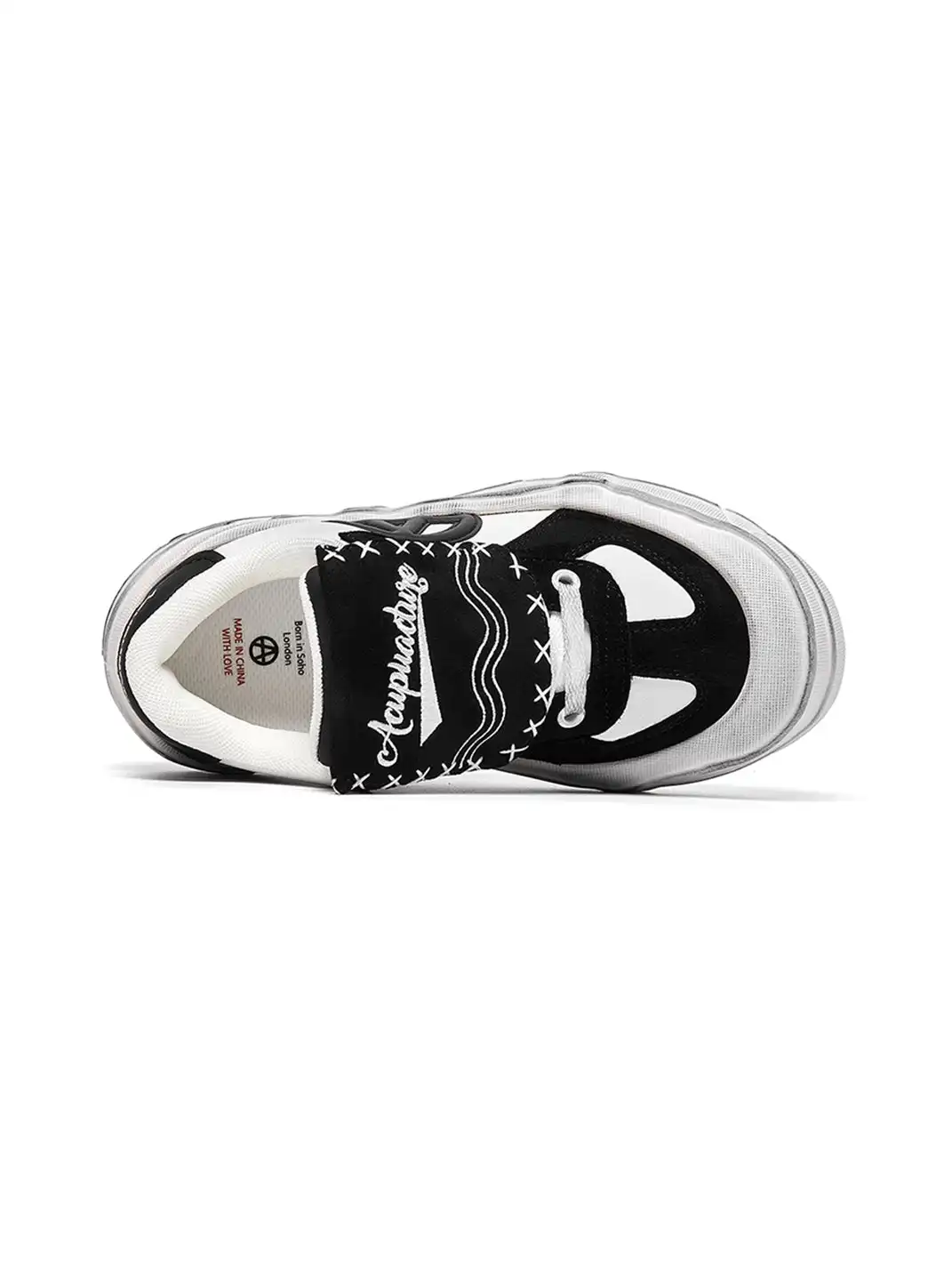ACUPUNCTURE | Unique Shoe Tongue Chunky Sneakers