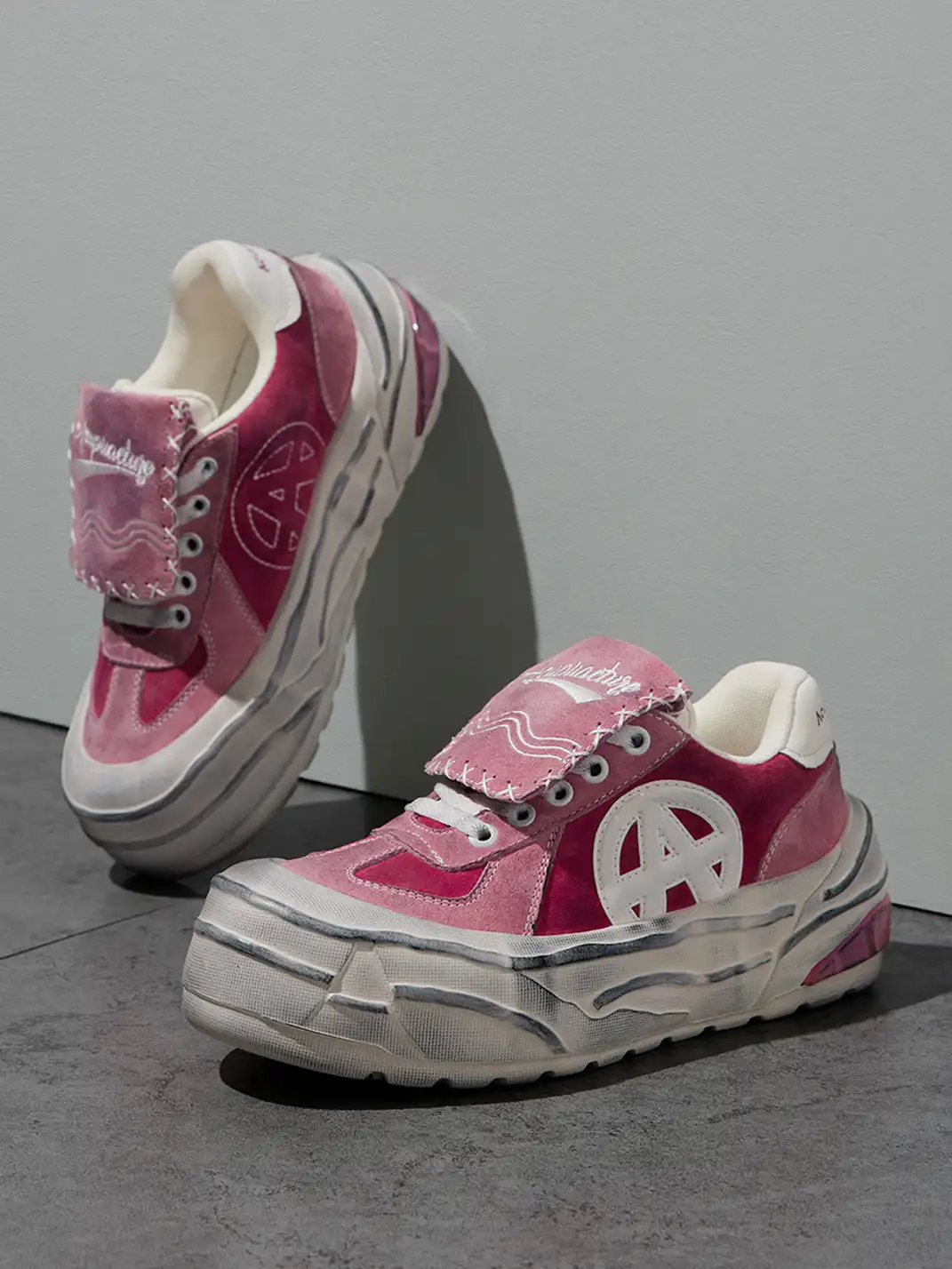 ACUPUNCTURE | Unique Shoe Tongue Chunky Sneakers