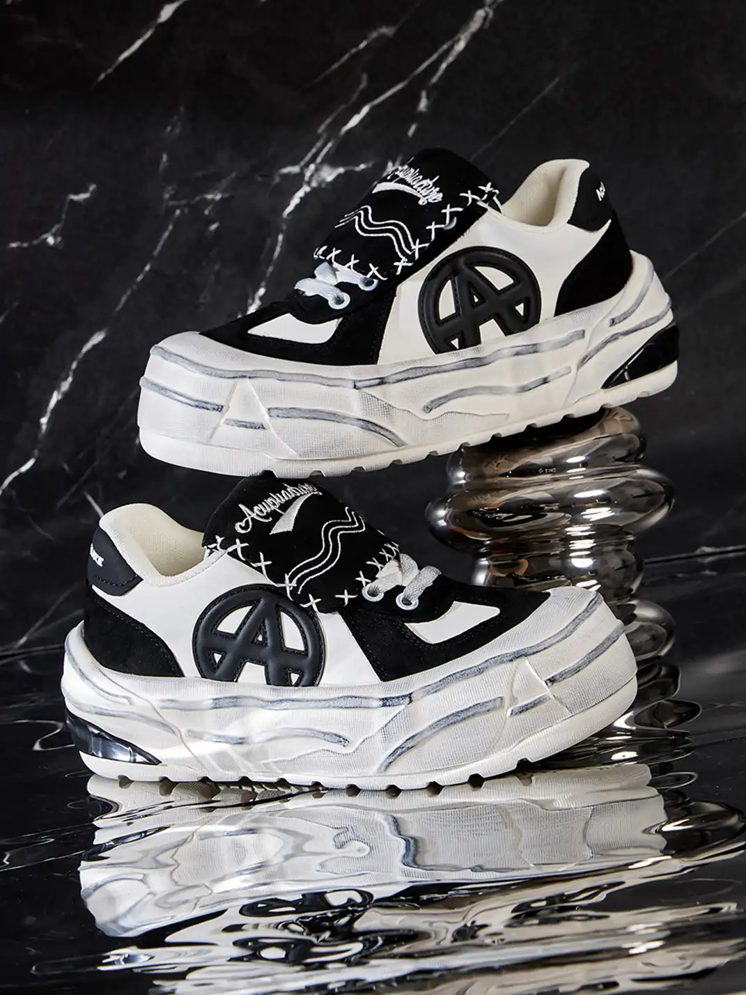 ACUPUNCTURE | Unique Shoe Tongue Chunky Sneakers