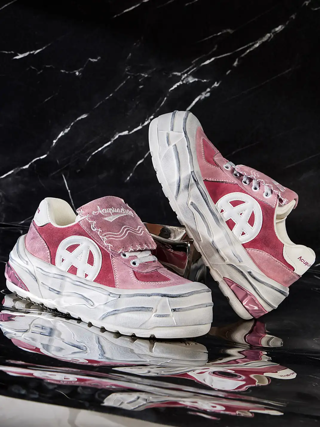 ACUPUNCTURE | Unique Shoe Tongue Chunky Sneakers