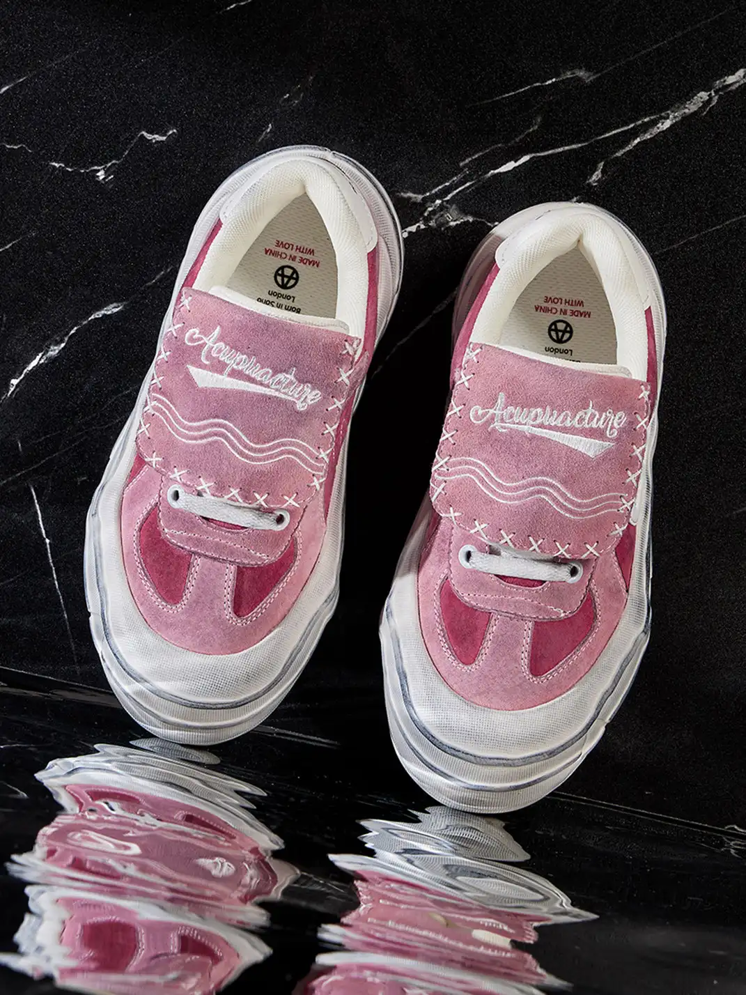ACUPUNCTURE | Unique Shoe Tongue Chunky Sneakers