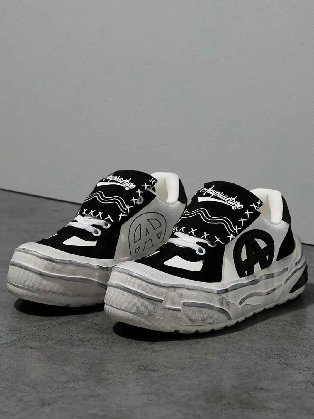 ACUPUNCTURE | Unique Shoe Tongue Chunky Sneakers