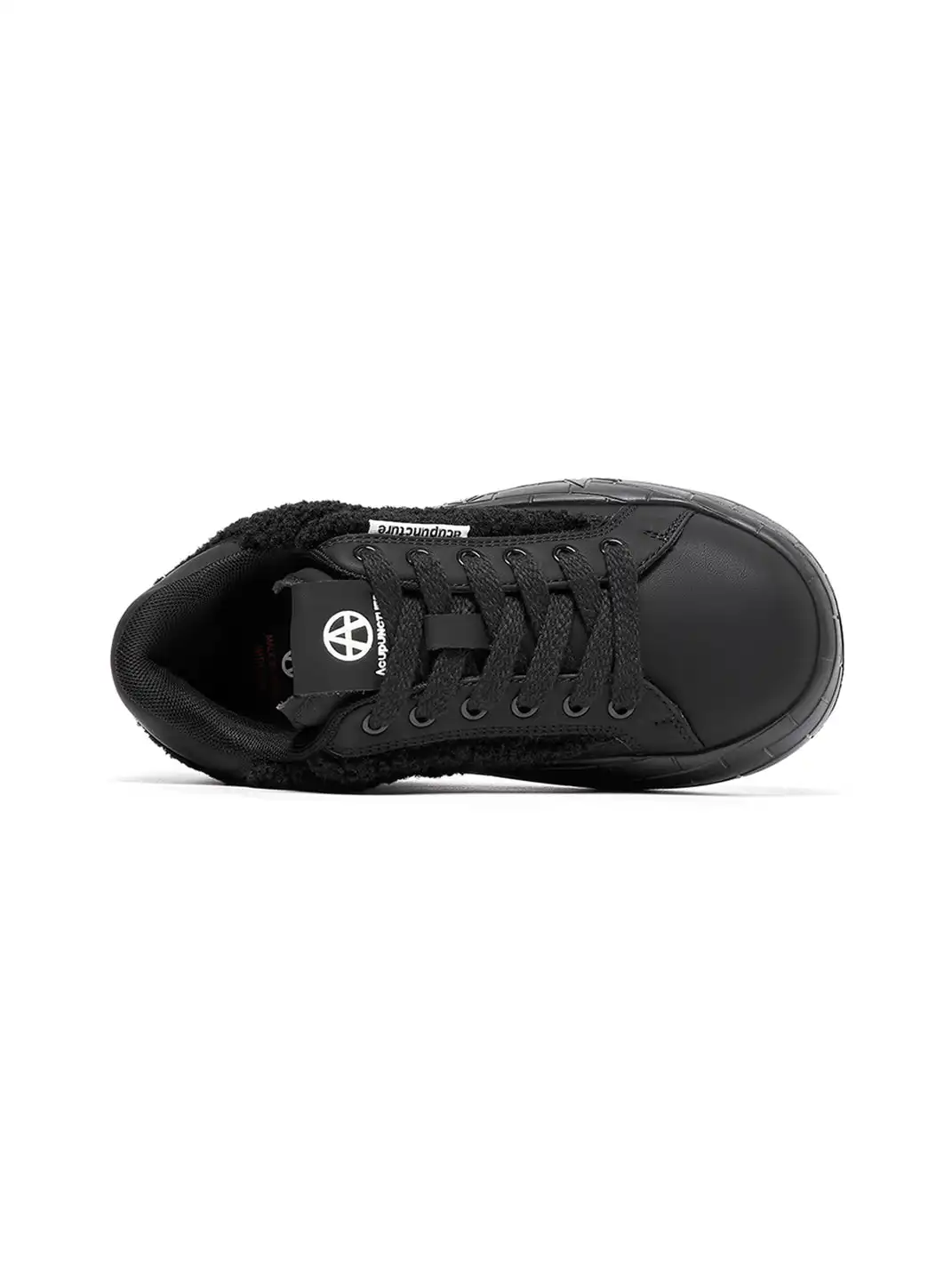 ACUPUNCTURE | Fleece Panel Thick Sole Sneakers