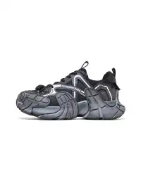 ACUPUNCTURE | Trendy Metallic Accent Platform Sneakers