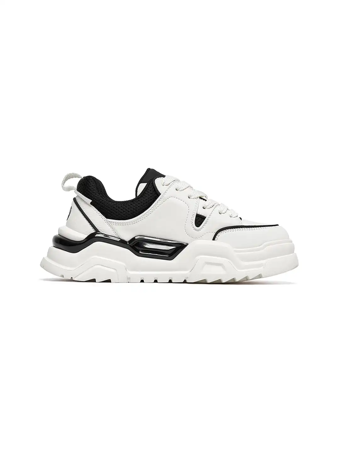 ACUPUNCTURE | Trendy Two-Tone Platform Sneakers