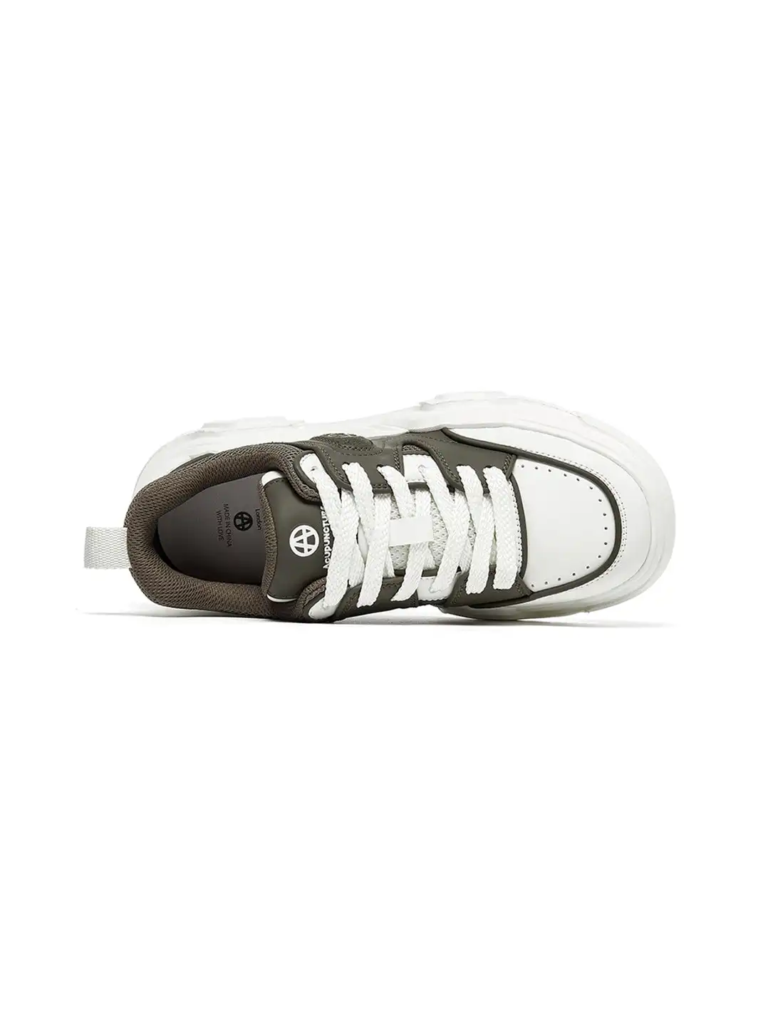 ACUPUNCTURE | Trendy Two-Tone Platform Sneakers