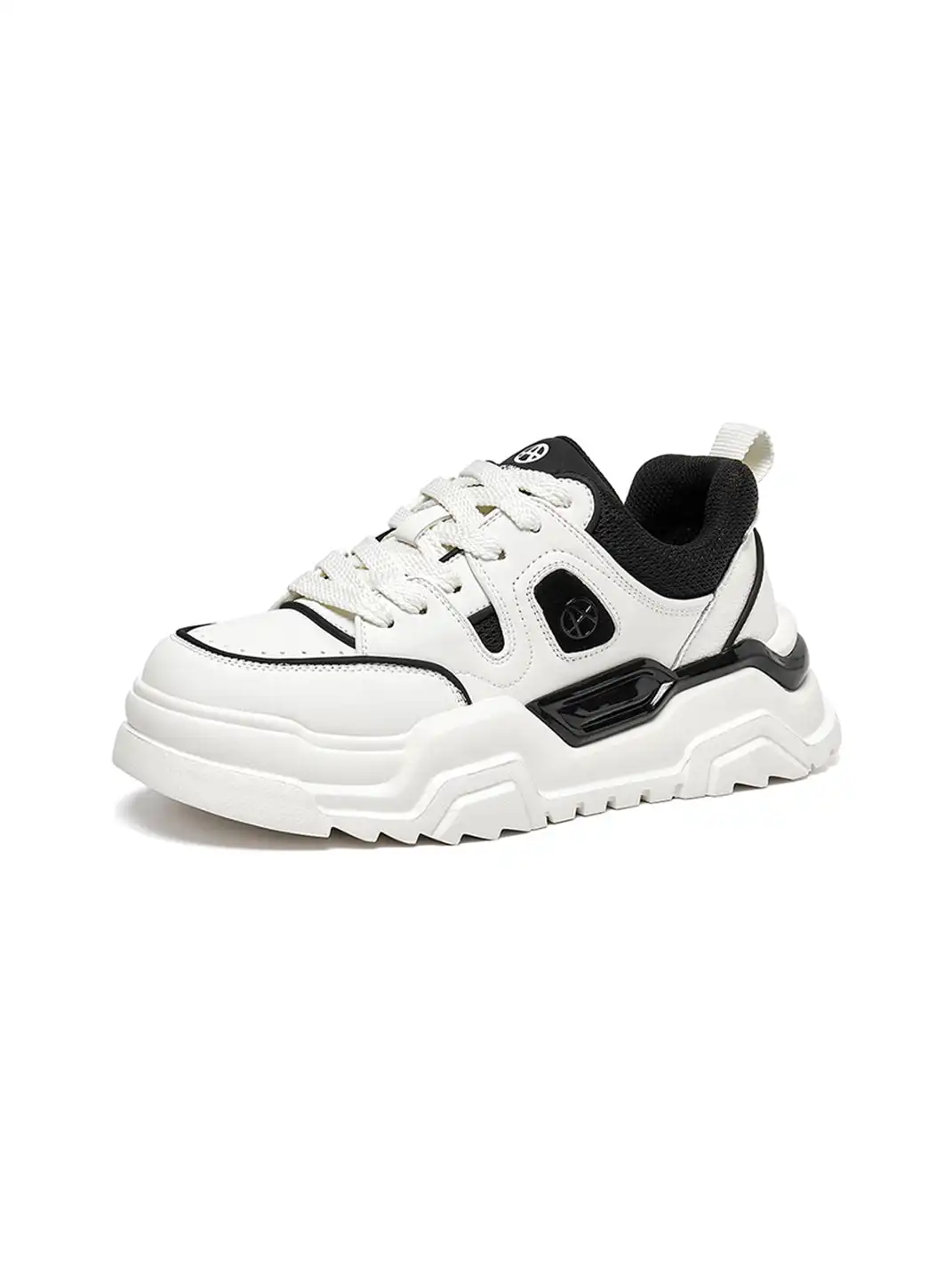 ACUPUNCTURE | Trendy Two-Tone Platform Sneakers