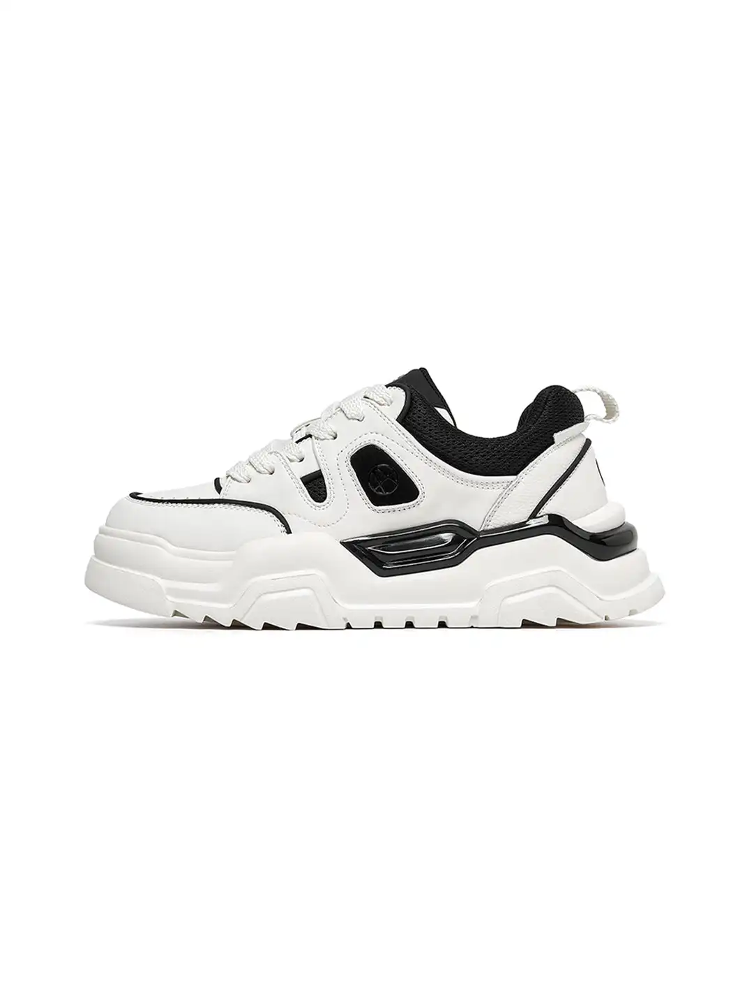 ACUPUNCTURE | Trendy Two-Tone Platform Sneakers