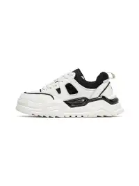 ACUPUNCTURE | Trendy Two-Tone Platform Sneakers