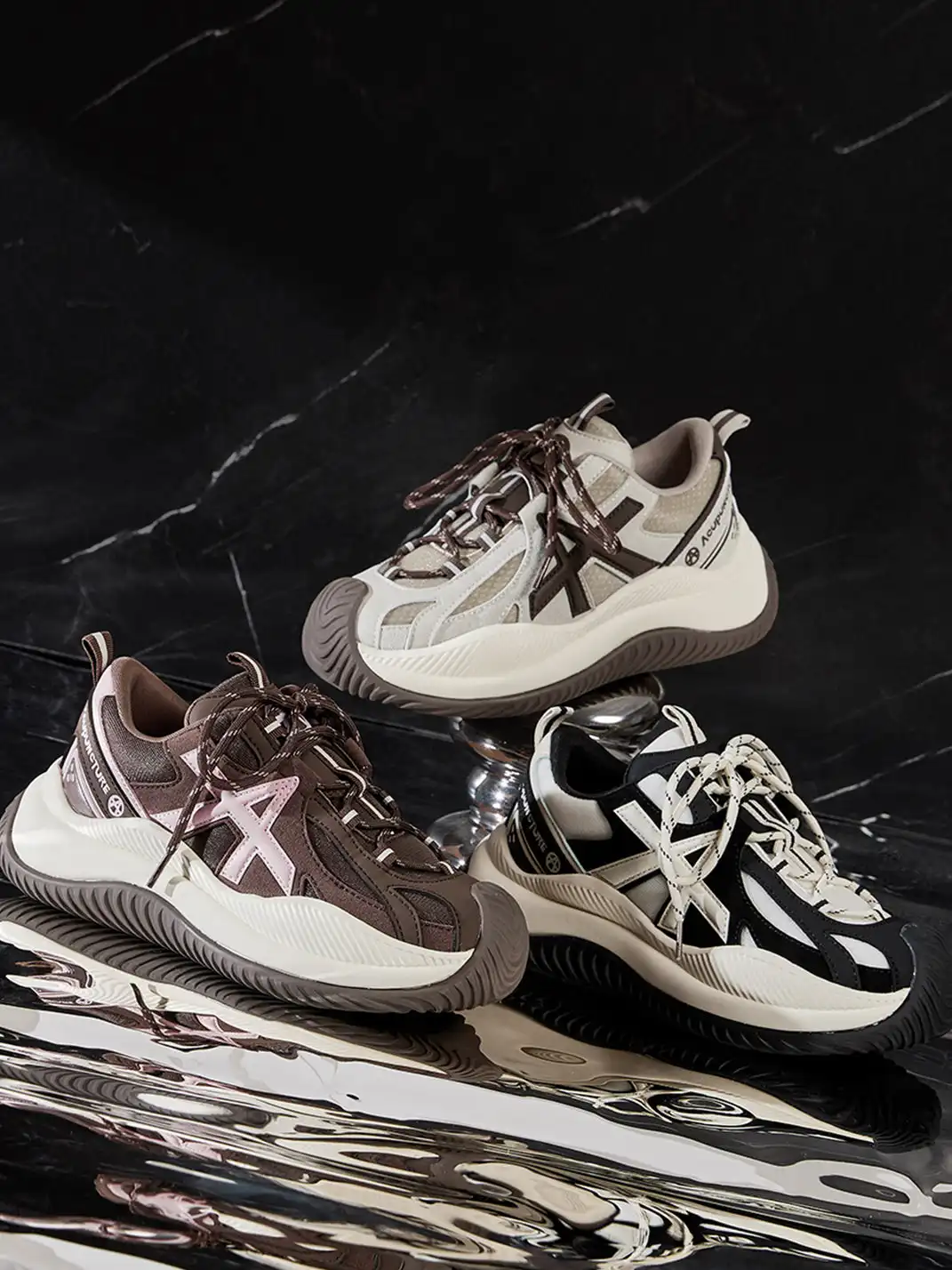 ACUPUNCTURE | Functional Fashion Chunky Sole Sneakers