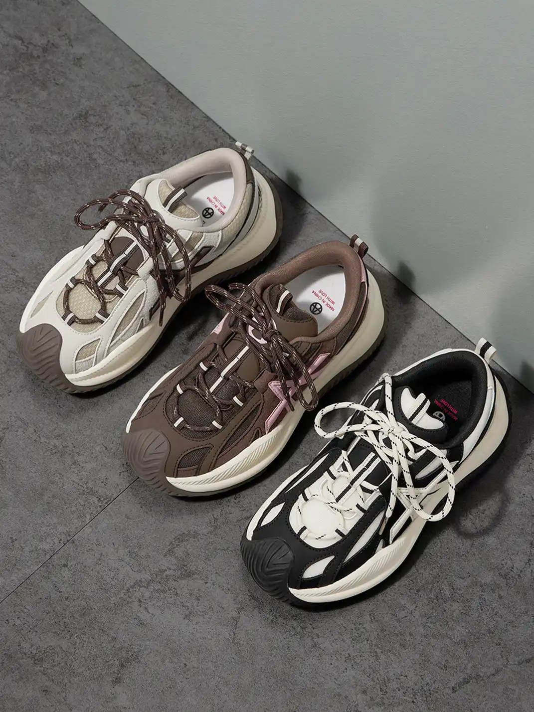 ACUPUNCTURE | Functional Fashion Chunky Sole Sneakers