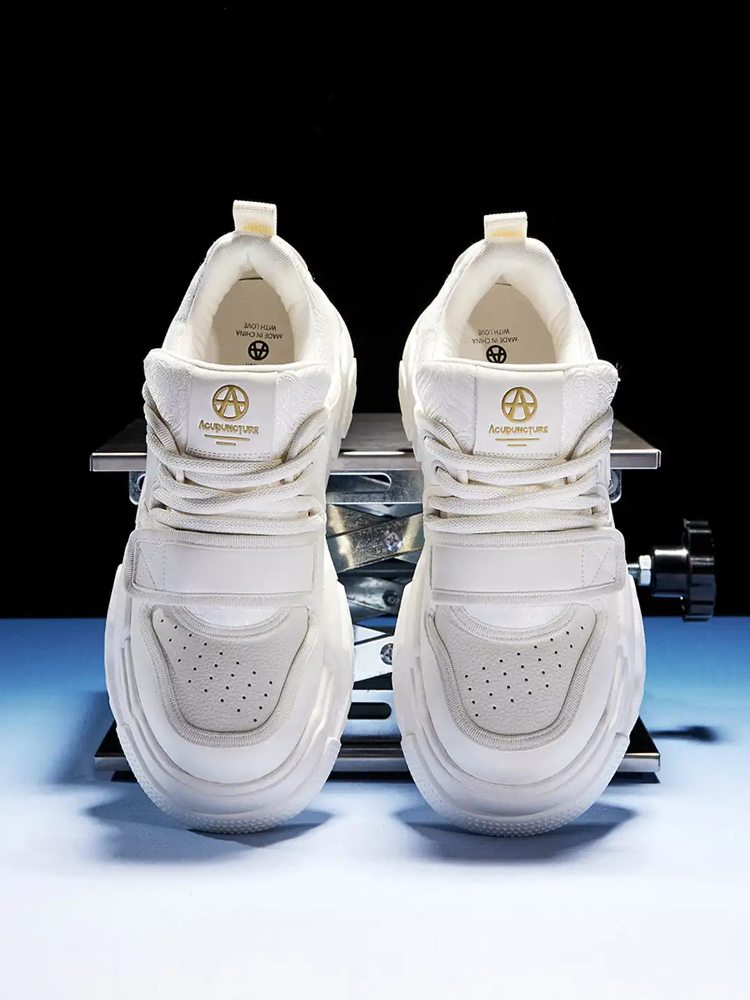ACUPUNCTURE | Velcro Strap Platform Chunky Sneakers