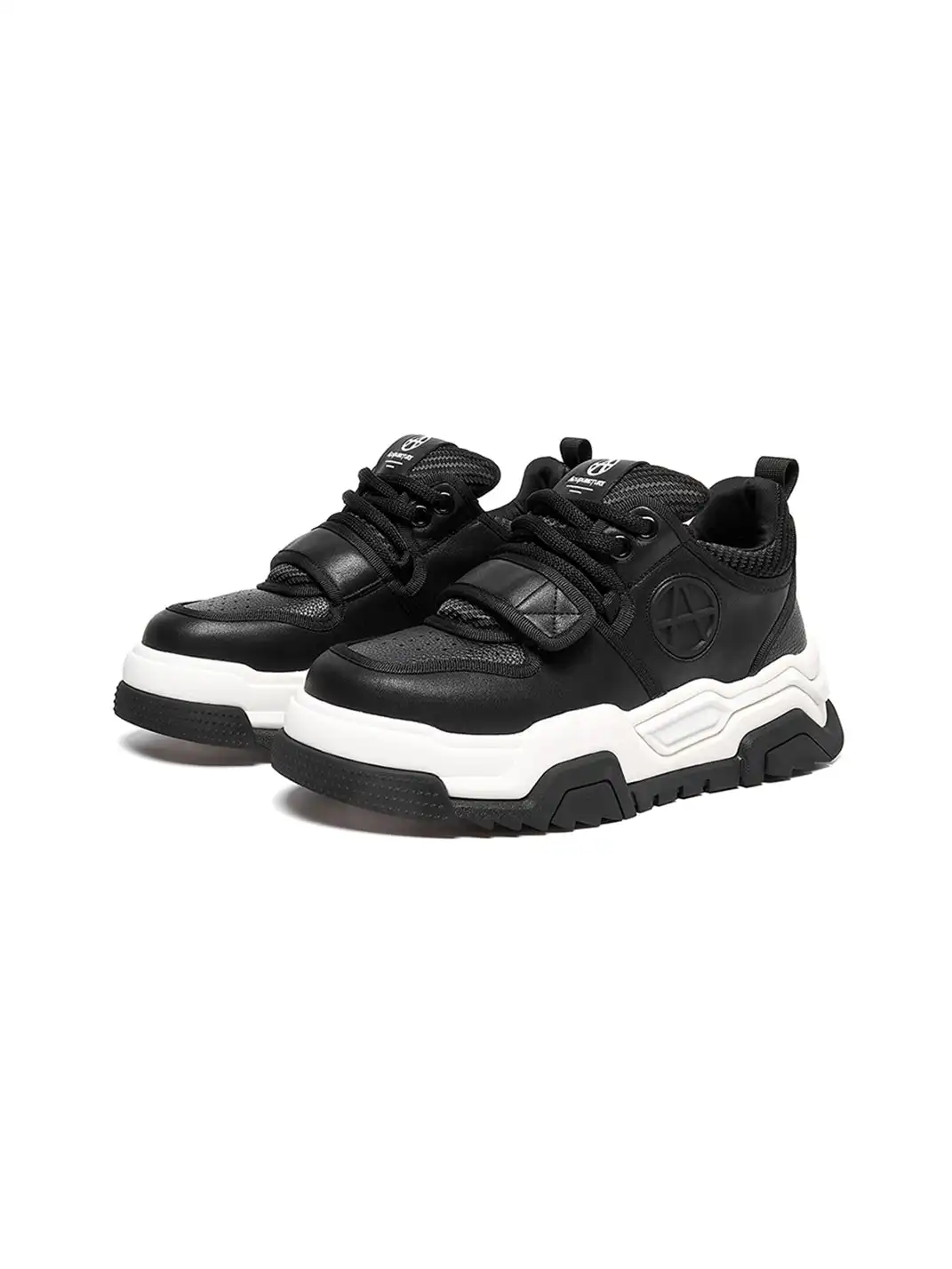 ACUPUNCTURE | Velcro Strap Platform Chunky Sneakers