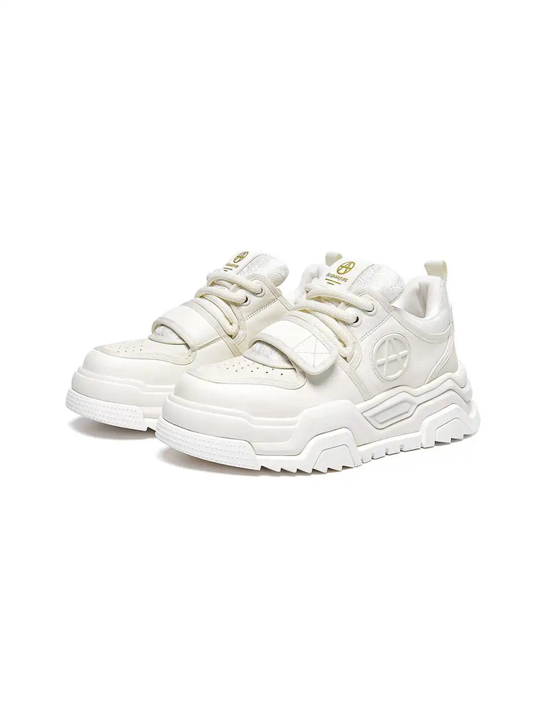 ACUPUNCTURE | Velcro Strap Platform Chunky Sneakers