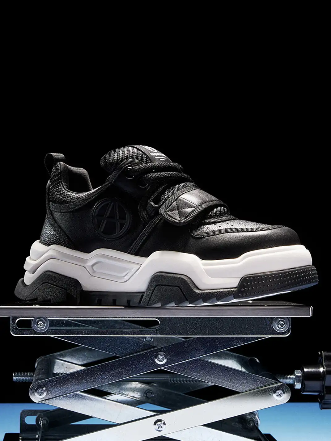 ACUPUNCTURE | Velcro Strap Platform Chunky Sneakers