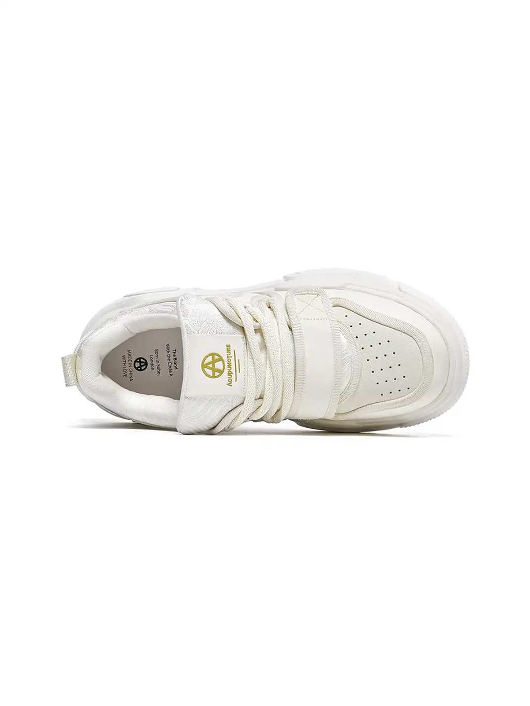 ACUPUNCTURE | Velcro Strap Platform Chunky Sneakers