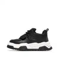 ACUPUNCTURE | Velcro Strap Platform Chunky Sneakers