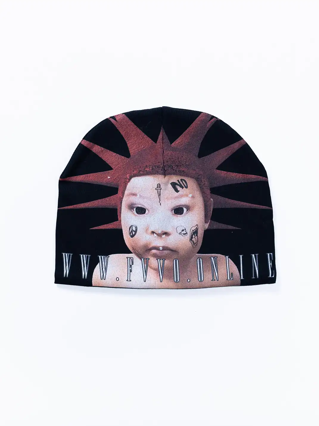 FVVO | Dimensional Knit Print Beanie