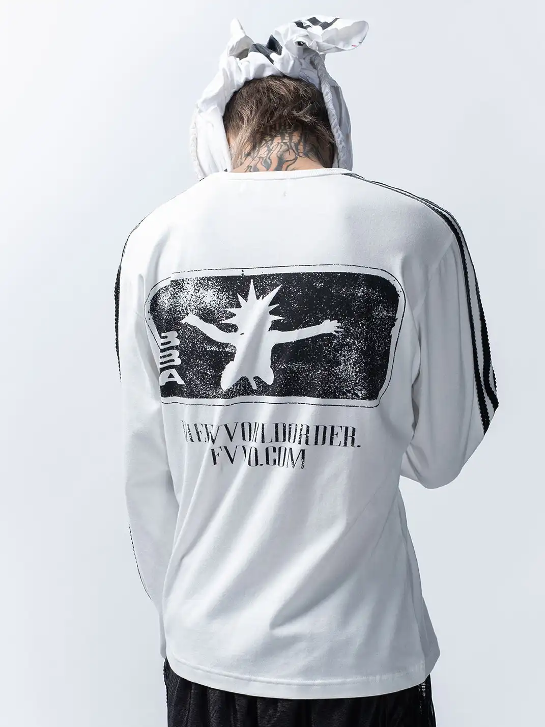 FVVO | Parody Logo Slim-Fit Long Sleeve Tee