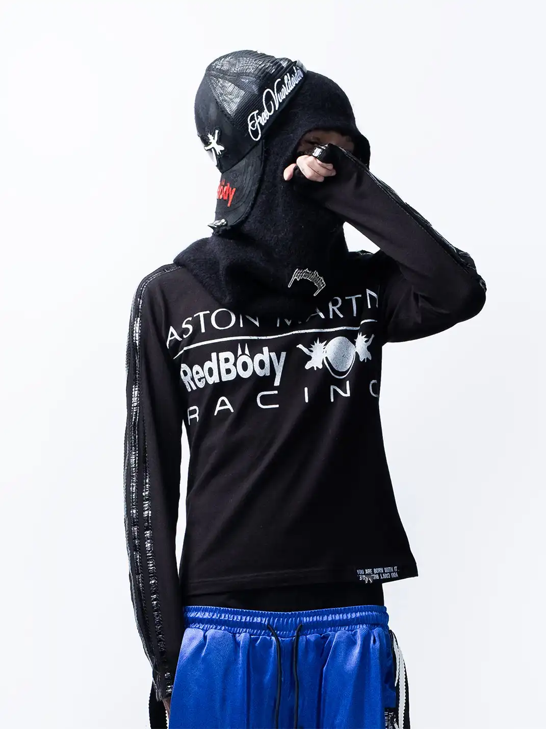 FVVO | Parody Logo Slim-Fit Long Sleeve Tee