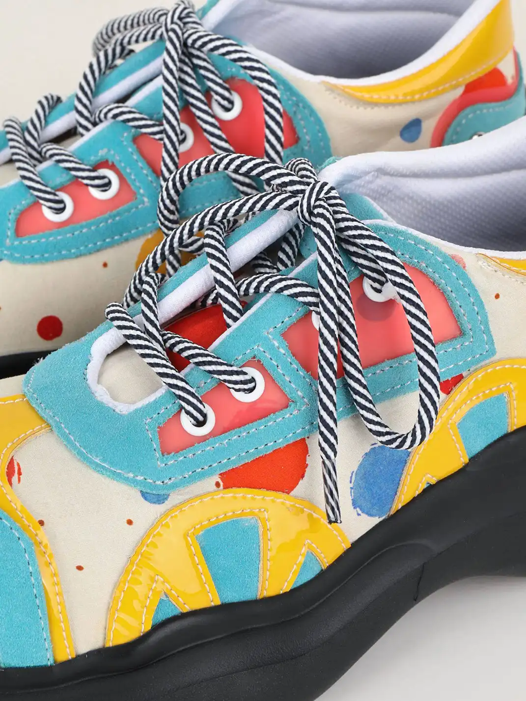 Yeah Hot丨Playful Graphic Upper Derby Shoes