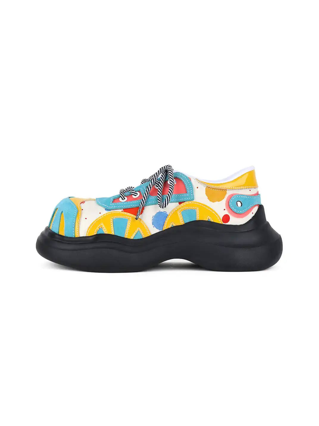 Yeah Hot丨Playful Graphic Upper Derby Shoes