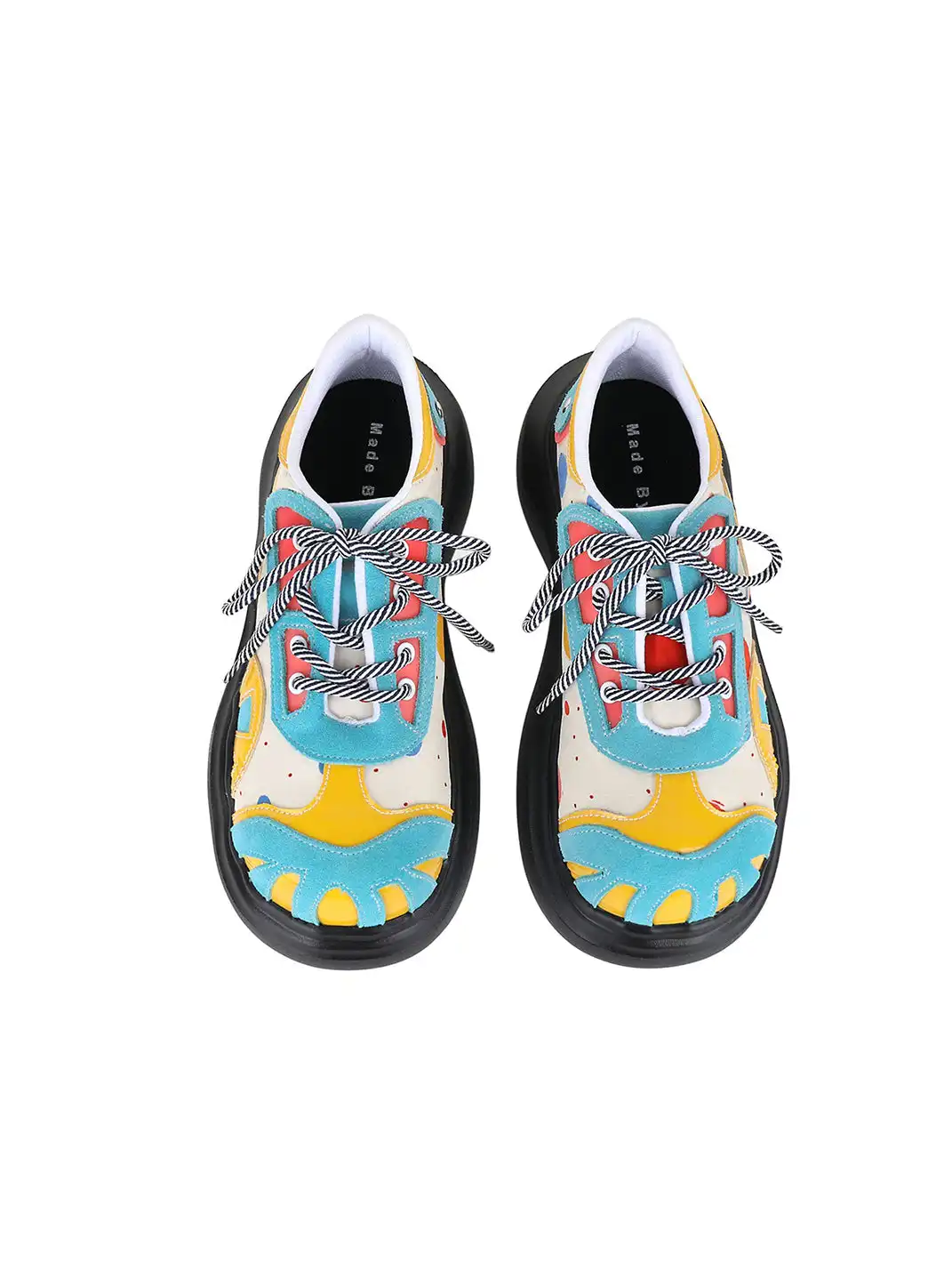 Yeah Hot丨Playful Graphic Upper Derby Shoes