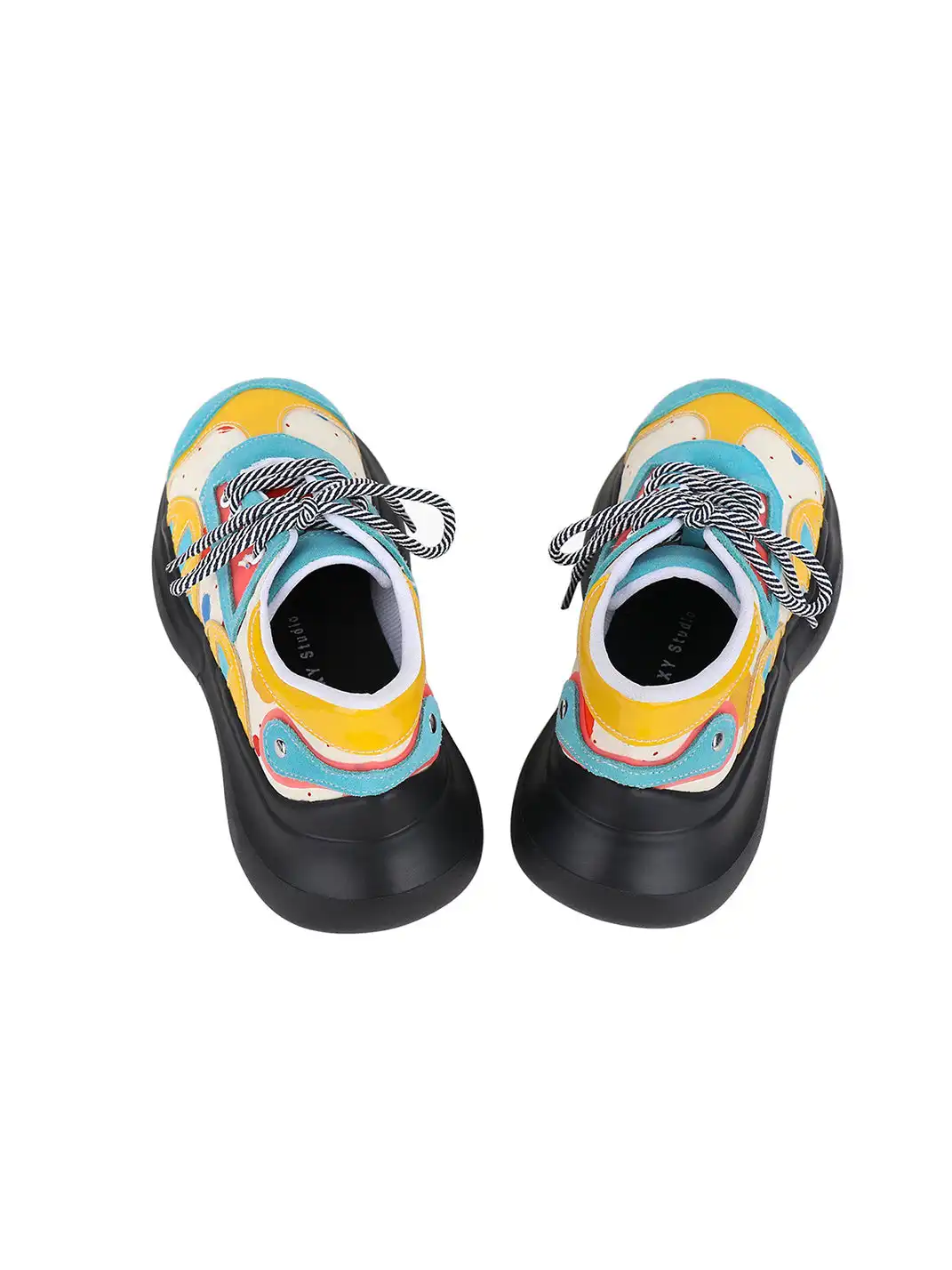Yeah Hot丨Playful Graphic Upper Derby Shoes