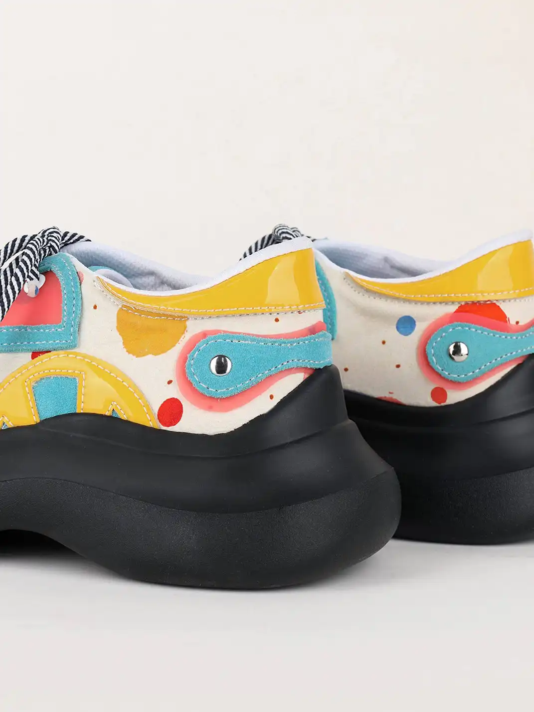 Yeah Hot丨Playful Graphic Upper Derby Shoes