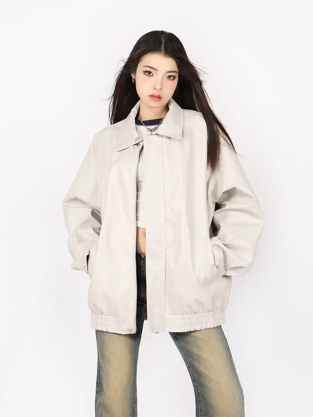 BIGGOLD | Motorcycle Lapel Retro Jacket