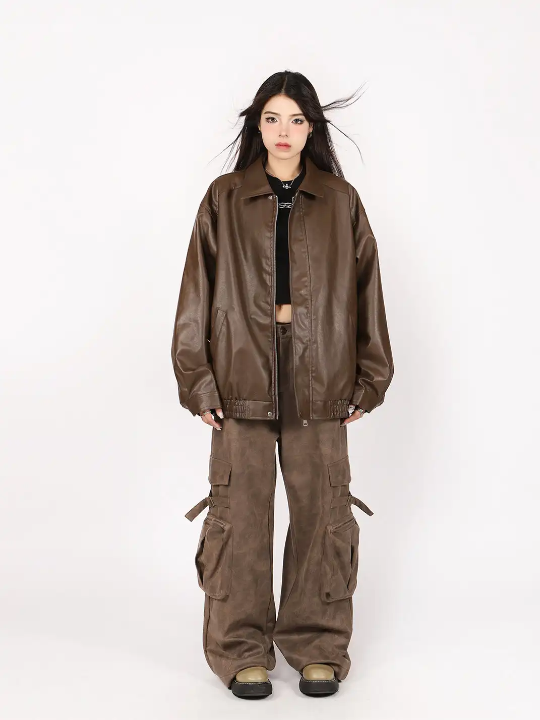 BIGGOLD | Motorcycle Lapel Retro Jacket