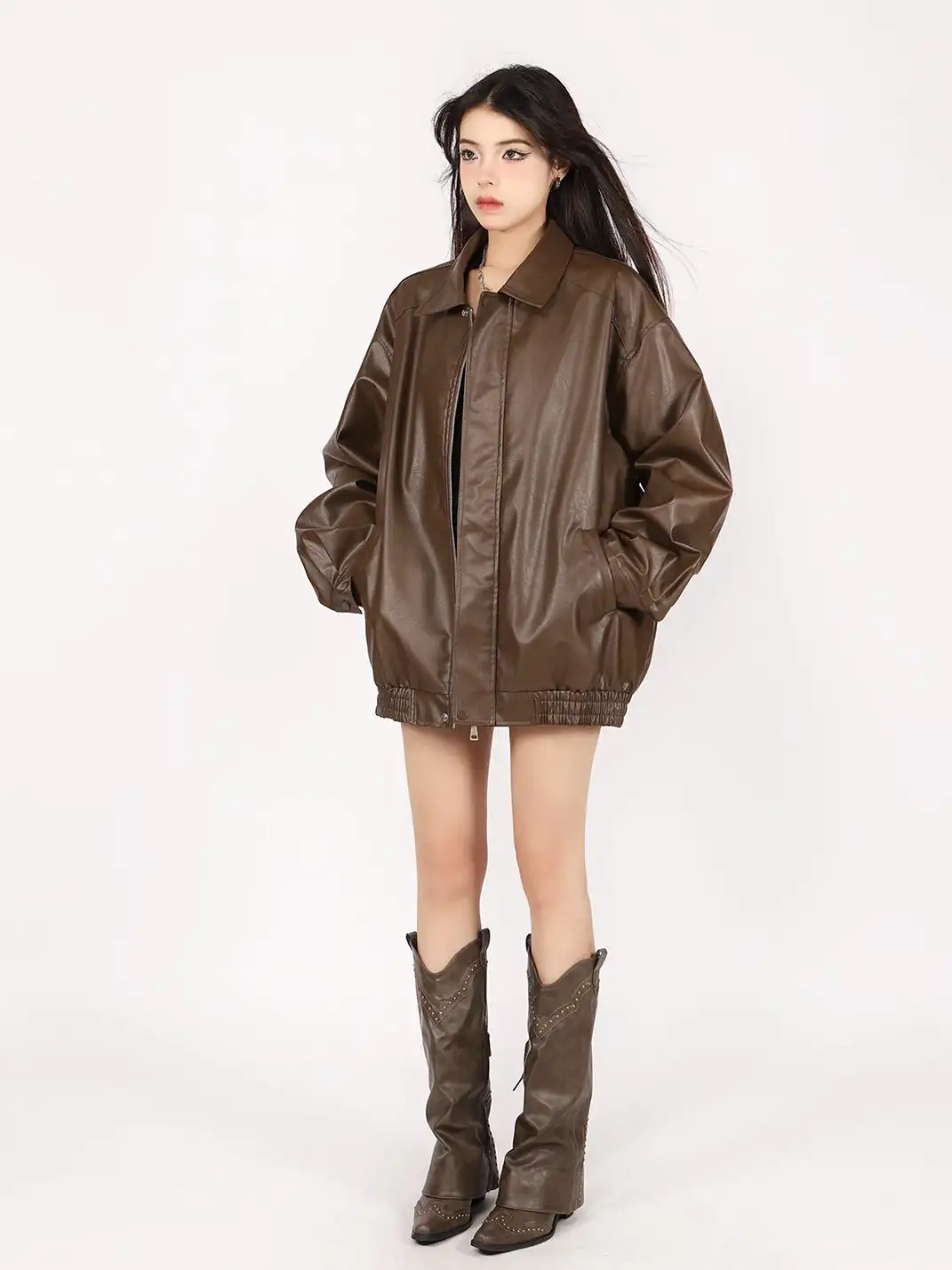 BIGGOLD | Motorcycle Lapel Retro Jacket
