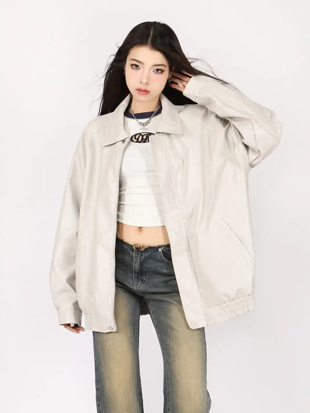 BIGGOLD | Motorcycle Lapel Retro Jacket