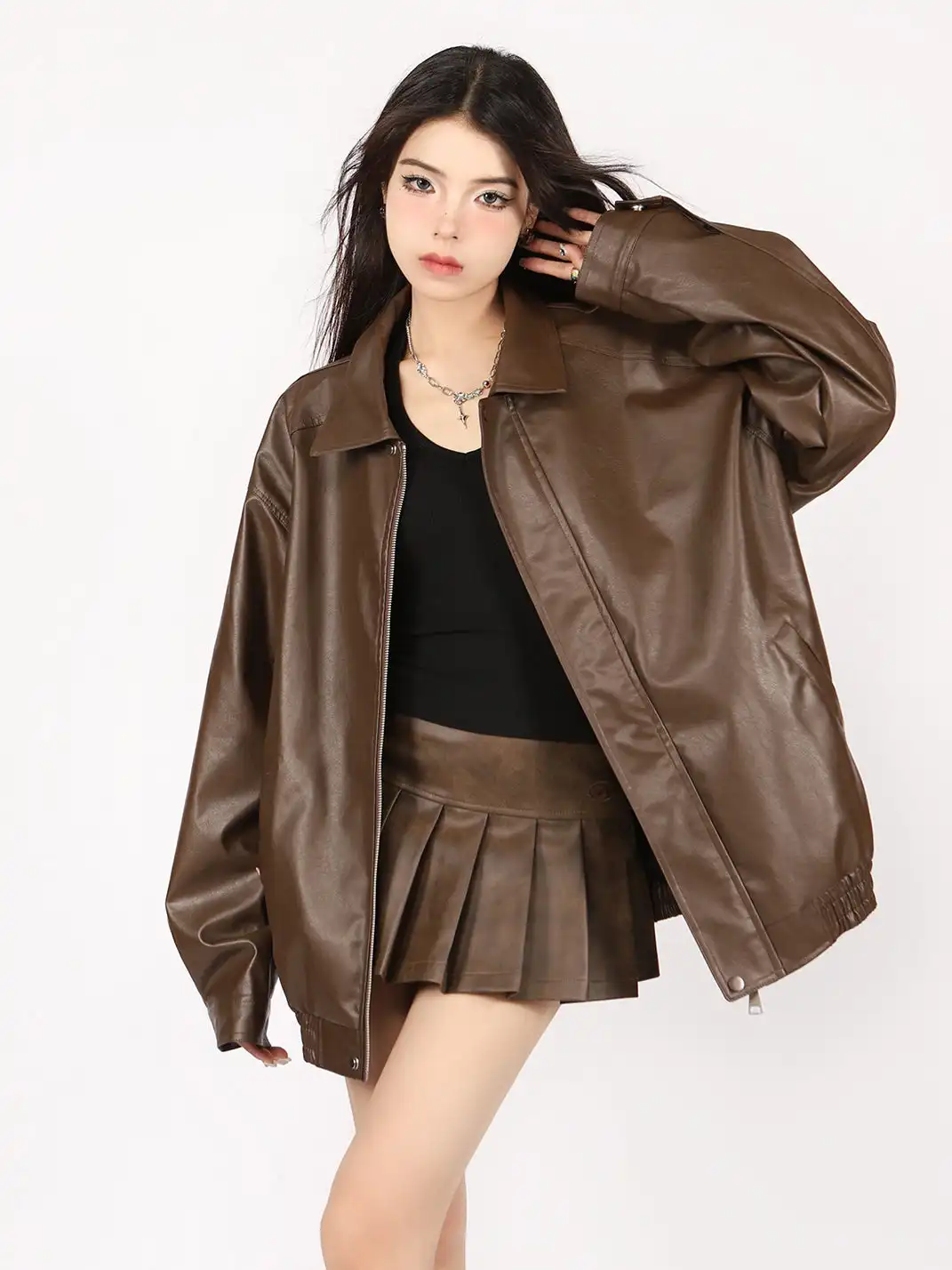 BIGGOLD | Motorcycle Lapel Retro Jacket