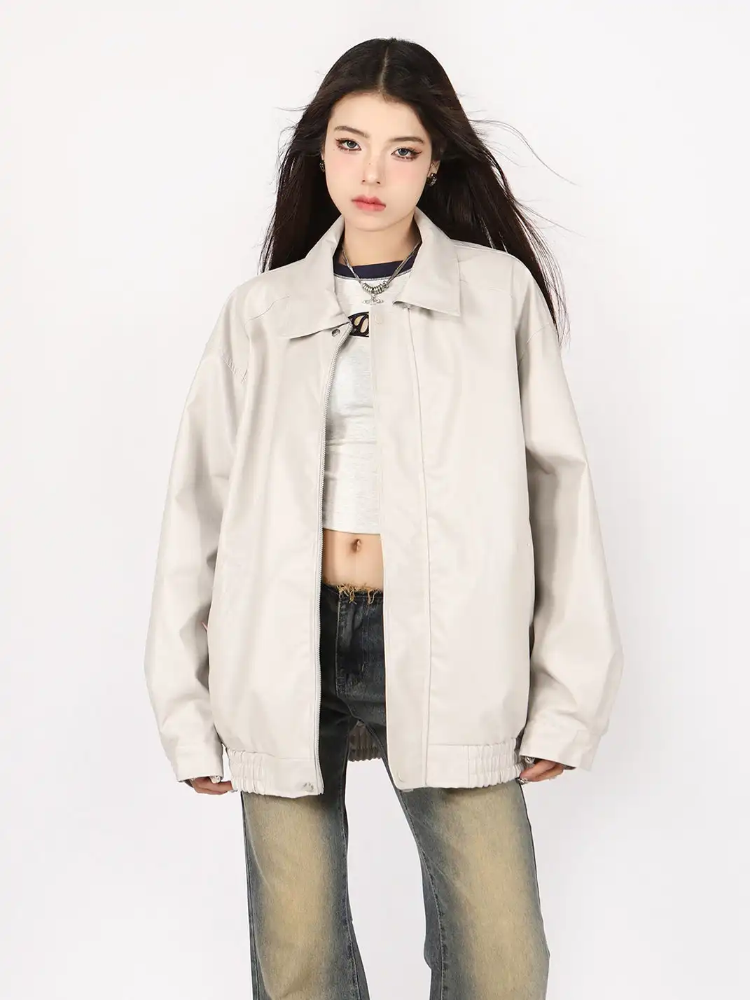 BIGGOLD | Motorcycle Lapel Retro Jacket