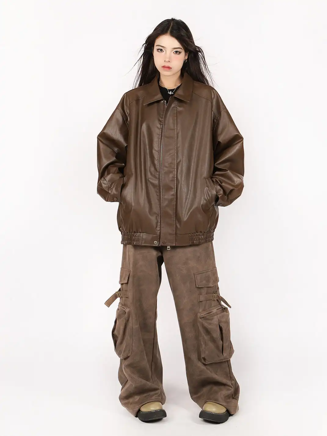 BIGGOLD | Motorcycle Lapel Retro Jacket