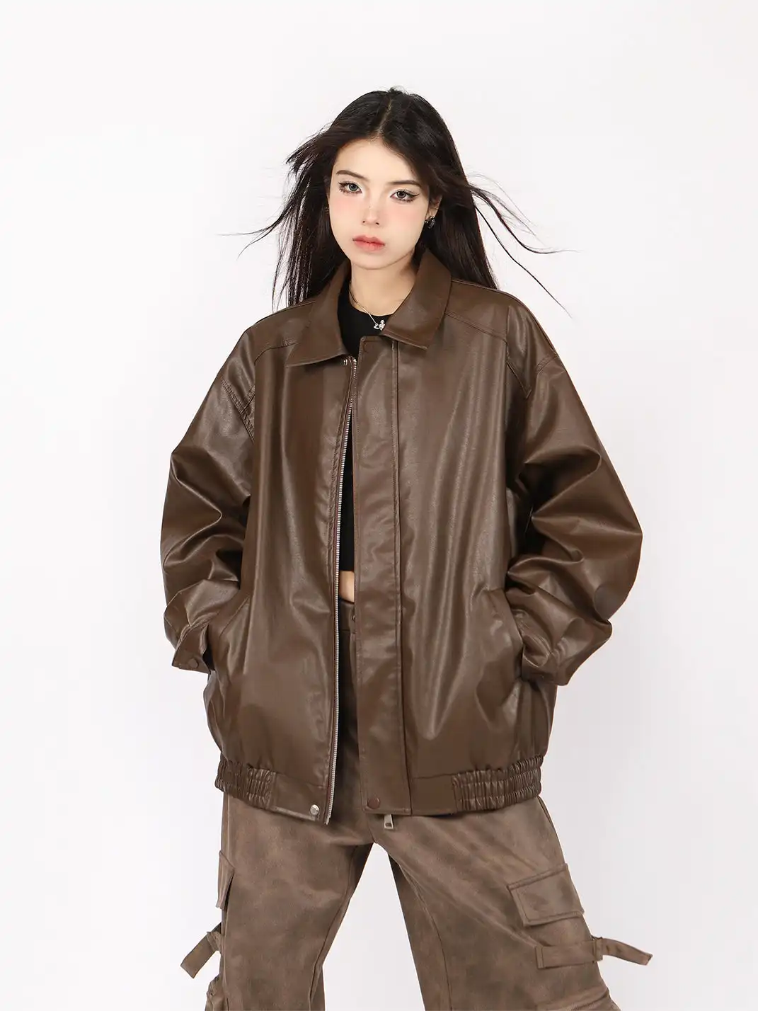 BIGGOLD | Motorcycle Lapel Retro Jacket