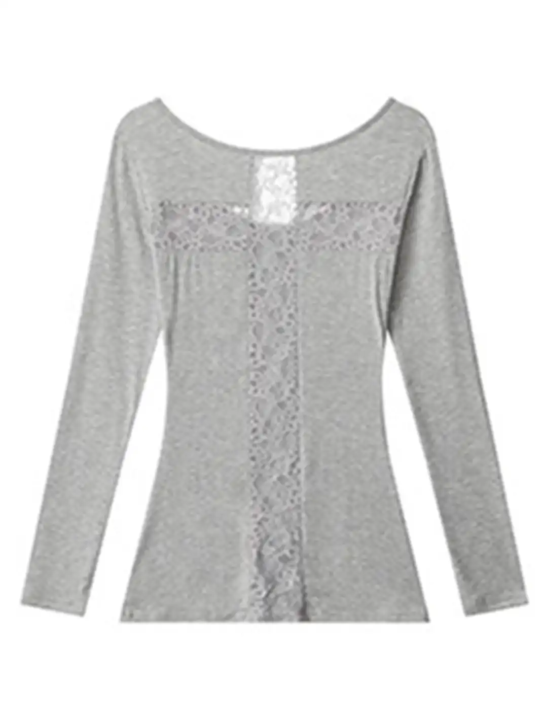 BIGGOLD | Lace Cutouts on the Back Long Sleeves