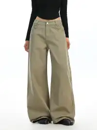 BIGGOLD | Retro Washed Straight Leg Jeans