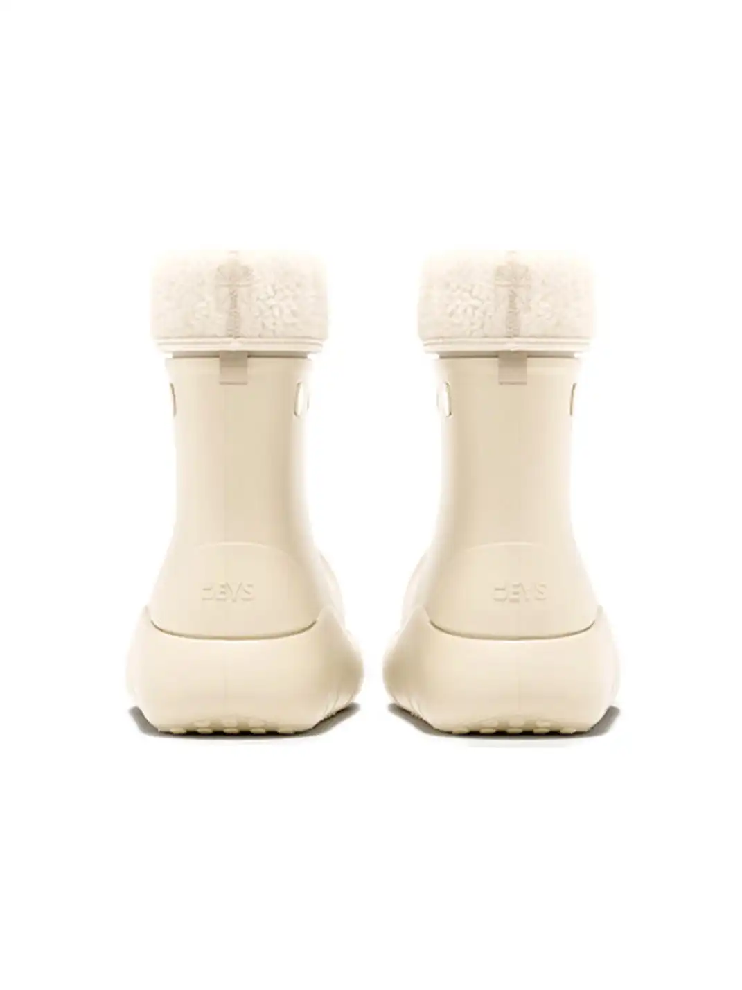 BEYS | Minimalist Design Non-Slip Fur-Lined Winter Boots-Beige