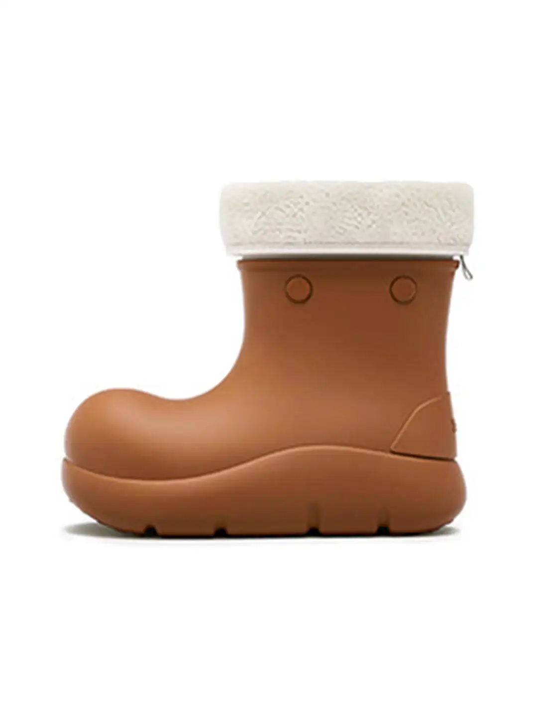 BEYS | Minimalist Design Non-Slip Fur-Lined Winter Boots-Brown