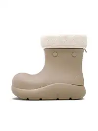BEYS | Minimalist Design Non-Slip Fur-Lined Winter Boots-Gray