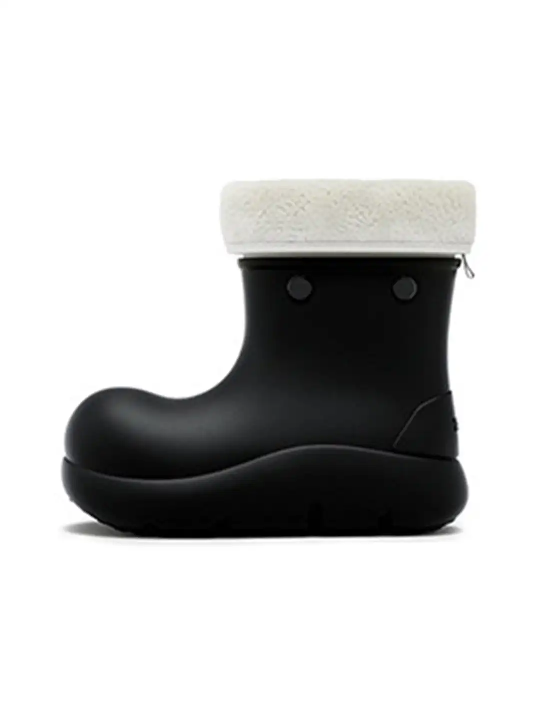 BEYS | Minimalist Design Non-Slip Fur-Lined Winter Boots-Black