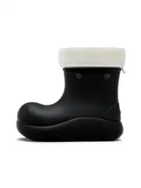 BEYS | Minimalist Design Non-Slip Fur-Lined Winter Boots-Black