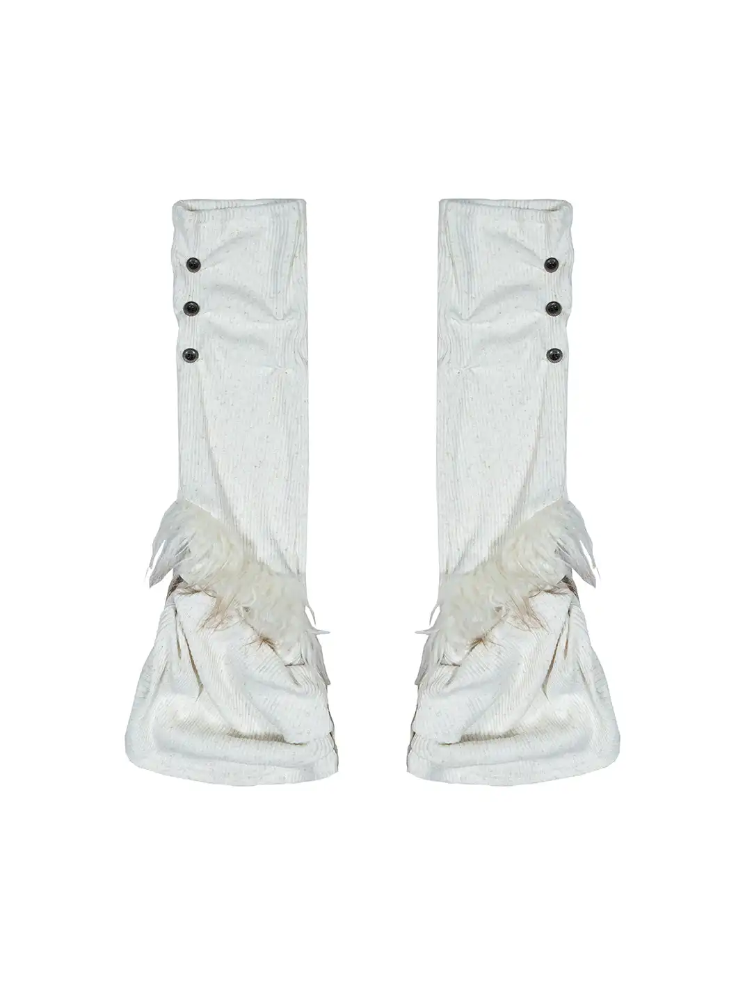 ARIADNAw | Punk-Style Knitted Leg Warmers