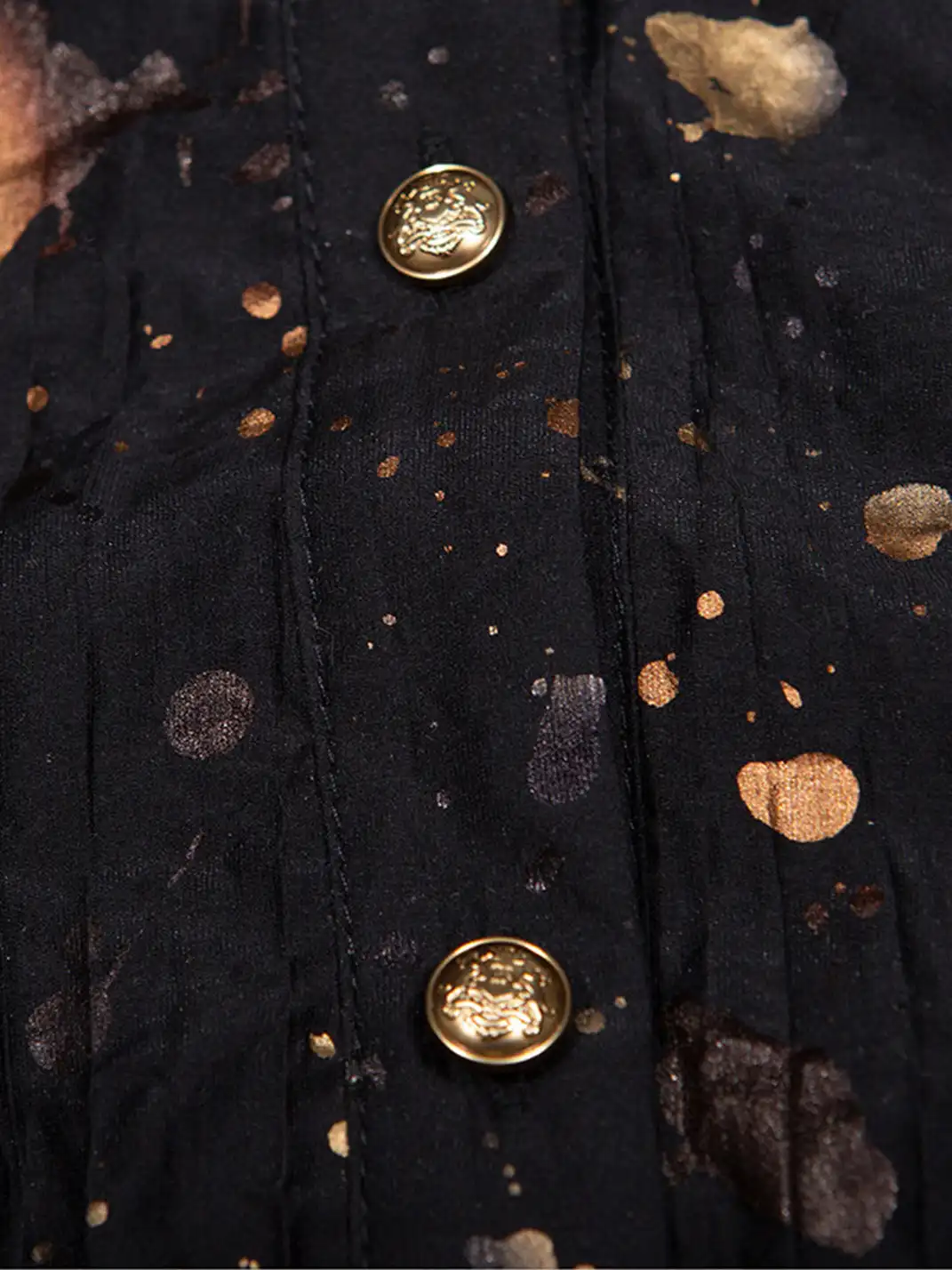 ARIADNAw | Patchwork Long Sleeve Shirt