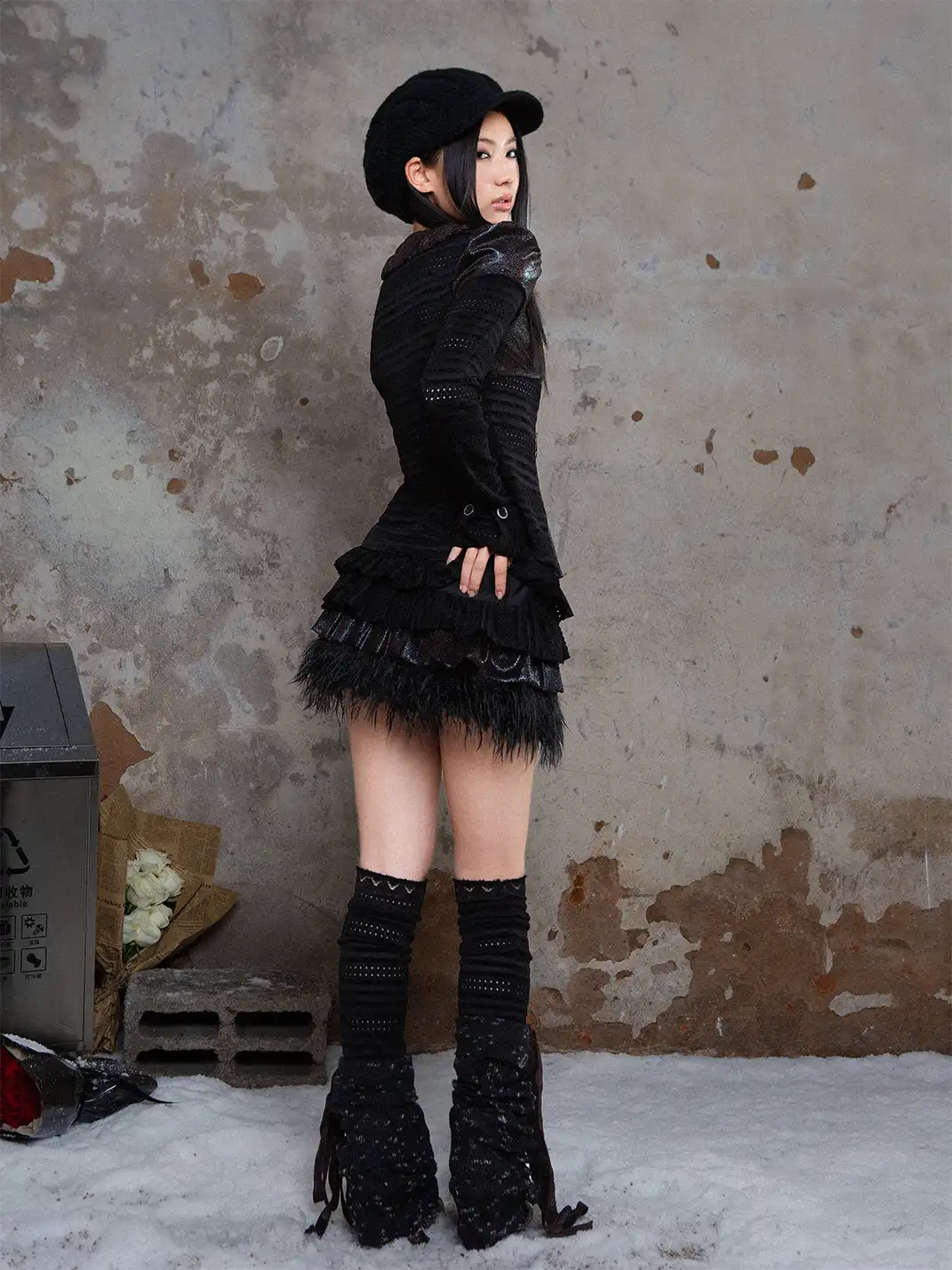 ARIADNAw | Hairy Cake Mini Skirt